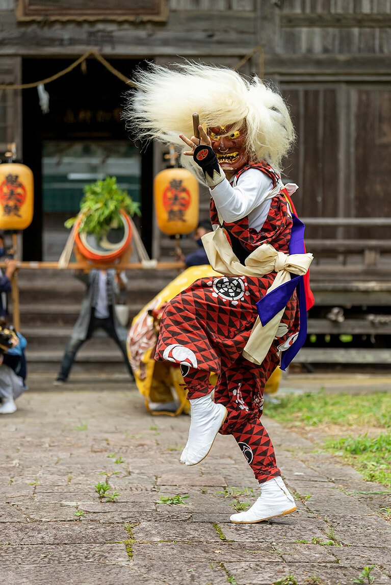 【新潟県】鬼太鼓。