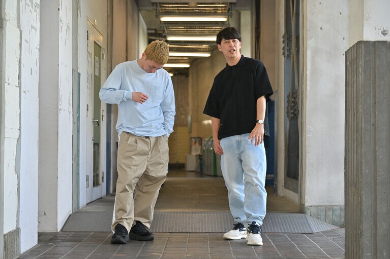 賞レースから早く卒業したいですね、と語る二人。