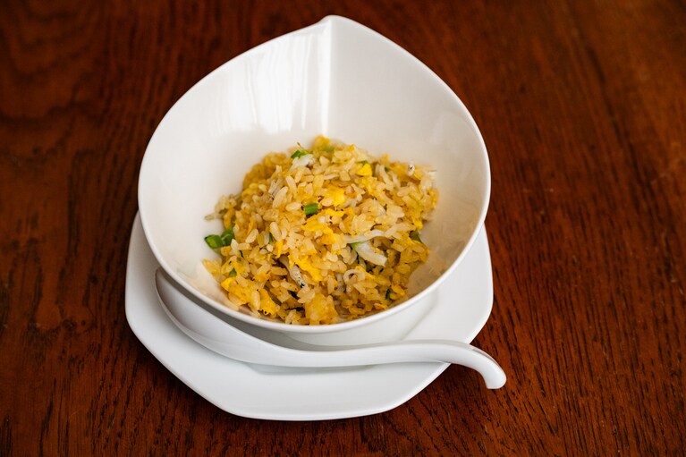 シラス入りチャーハン。