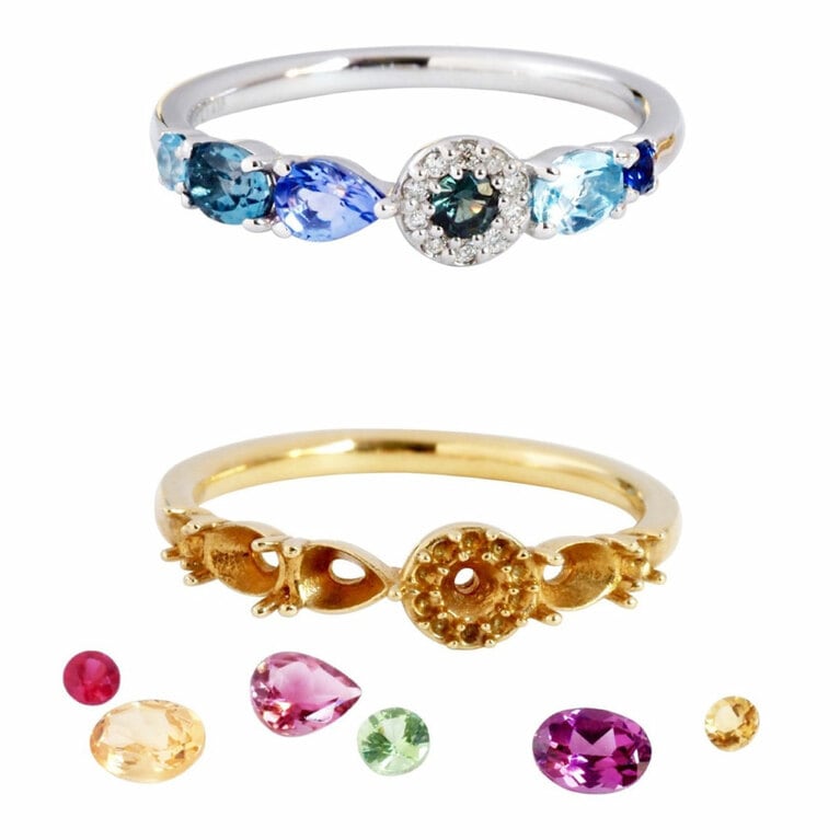 PARCELLE JEWELRY リング 163,900円～。※写真はイメージです　※注文から受け取りまで約3カ月かかります。詳しくは売場係員に確認を【取り扱い店舗】新・横・大・京