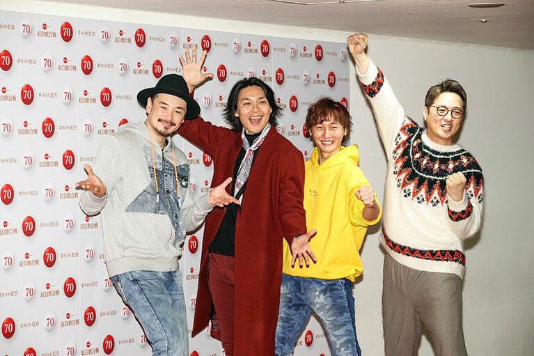 2019年紅白歌合戦リハーサルより。この画像も思い出の一ページとして、小田井さんの旅立ちに捧ぐ！　©文藝春秋