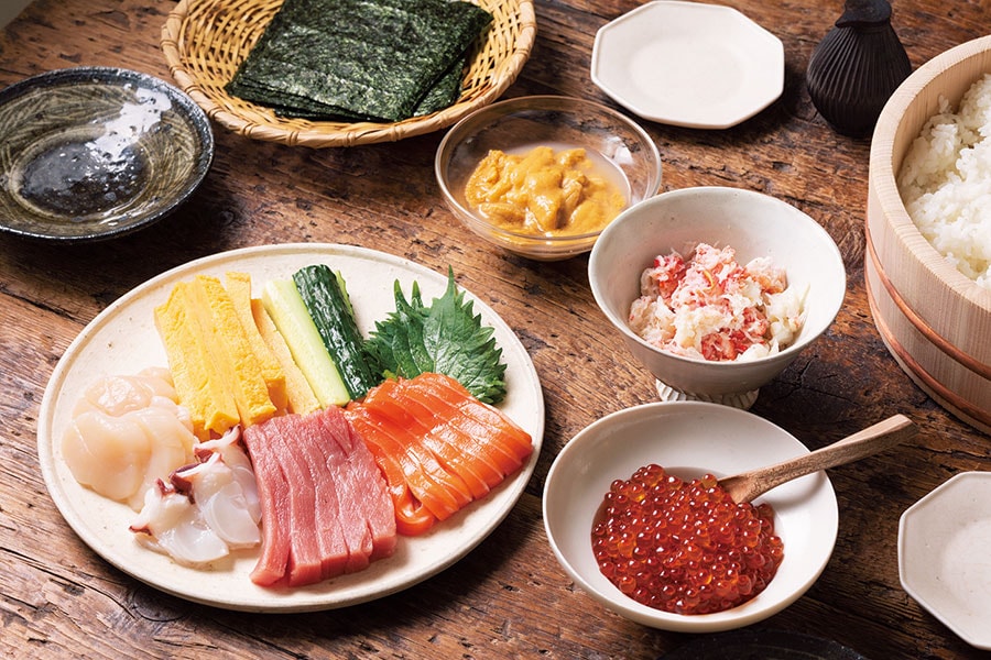 お家で楽しむ手巻き寿司セット／小西鮮魚店