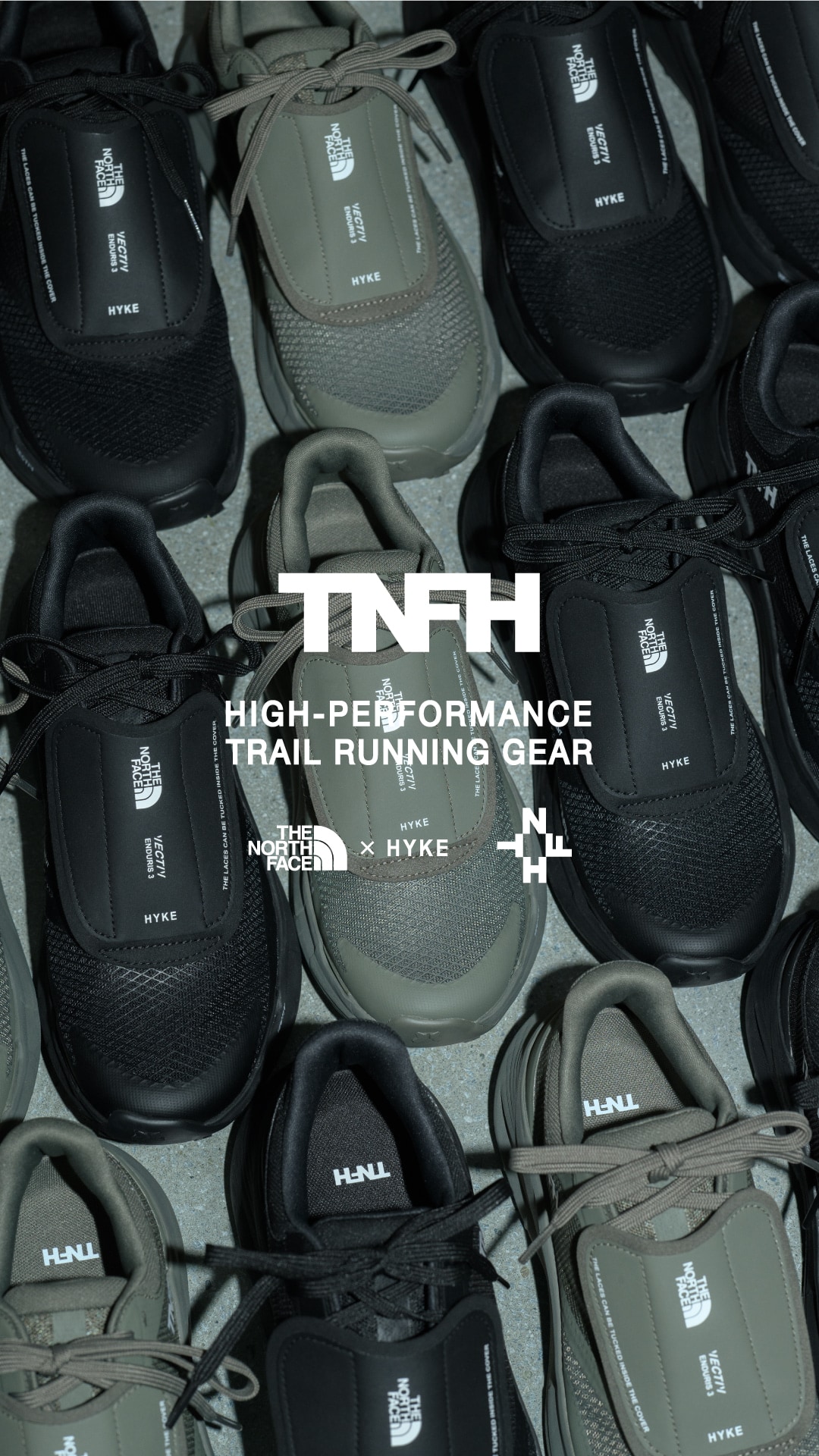 「TNFH THE NORTH FACE × HYKE」のコラボレーション第2弾。