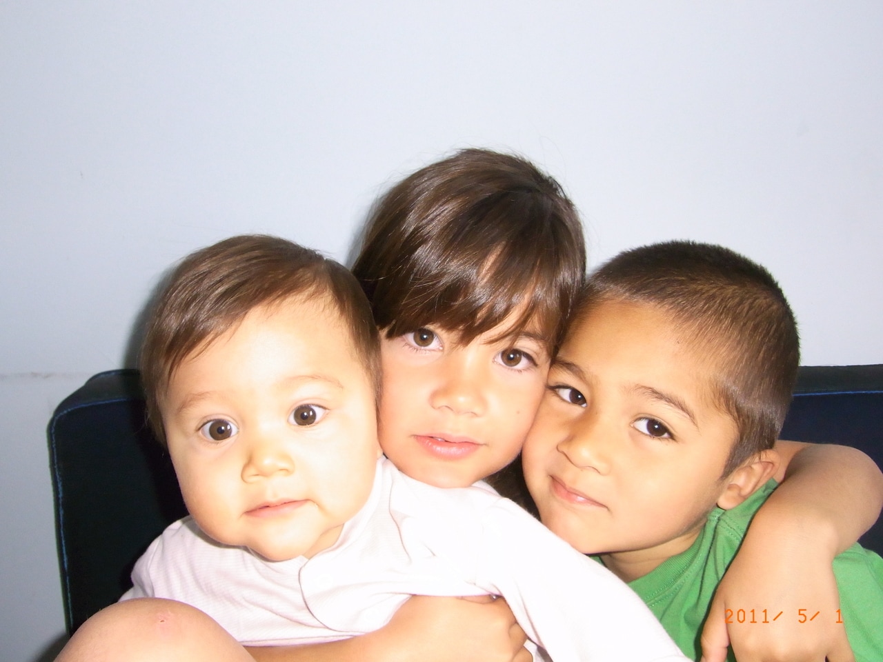 3人の子どもたち。