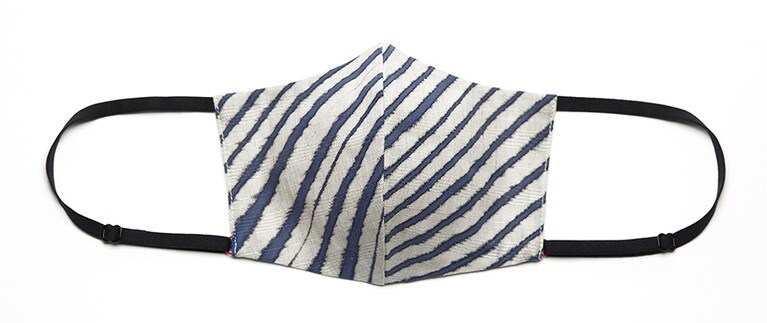 かぷき 夏MASK 弁柄嵐絞り 3,600円+税。