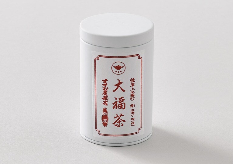 すすむ屋茶店の「大福茶」80g 820円。