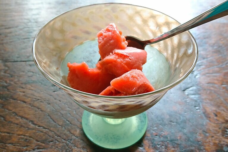 ジェラートだから溶けるのが早い！