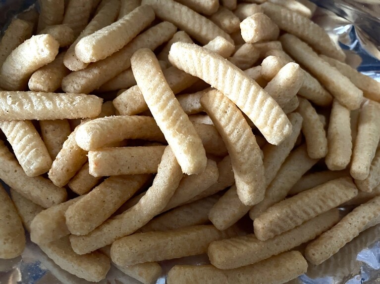 ほんのりとエビの風味があり、お酒のおつまみにも最適。