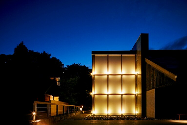 外から見るとこんな感じ。