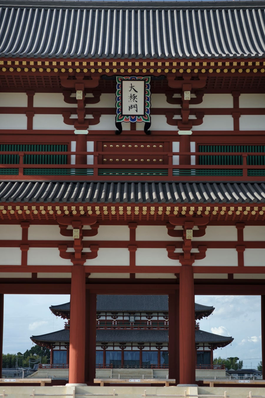 世界遺産・平城宮跡歴史公園。