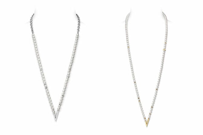 【MIKIMOTO】ミキモト V Code パールペンダント アコヤ真珠 YGK MIKIMOTOの新作「V Code」が素敵！Vカットにパールがきらりと