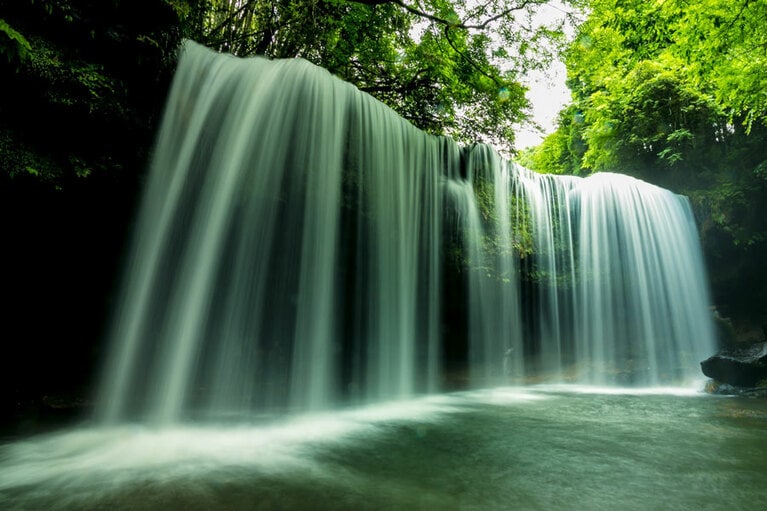 【熊本県】鍋ヶ滝。