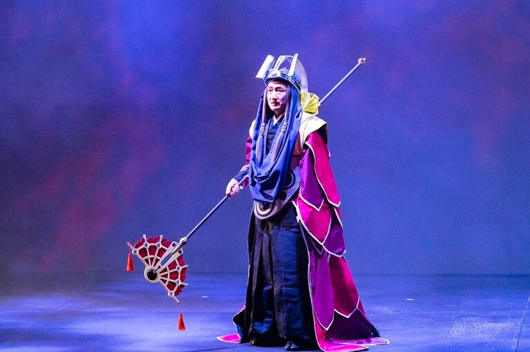 ブラスカ（中村錦之助）©SQUARE ENIX／『新作歌舞伎 ファイナルファンタジーⅩ』製作委員会