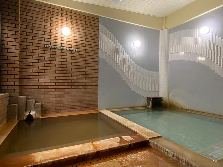 寺泊温泉 北新館［新潟／寺泊温泉］大浴場女湯。
