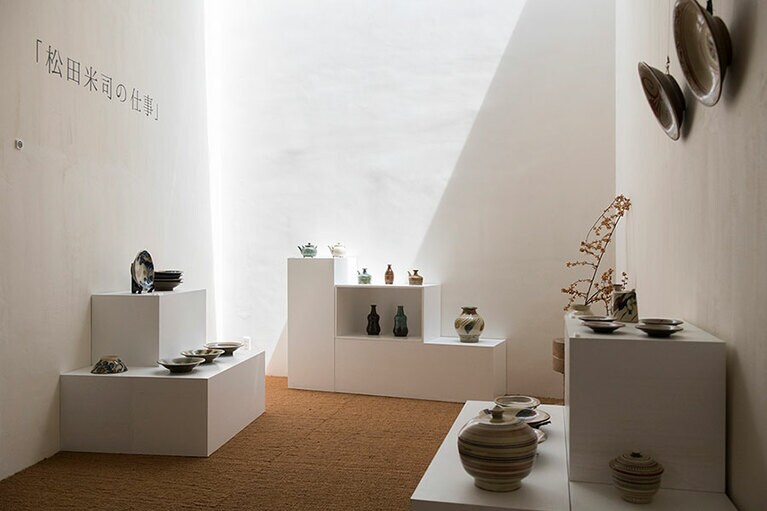 美しいギャラリースペース。