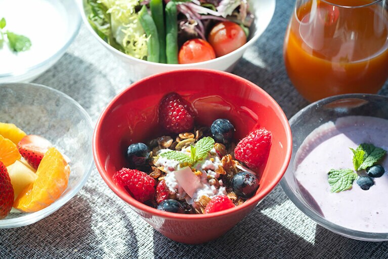 「モーニングレッドボウル」2,200円。