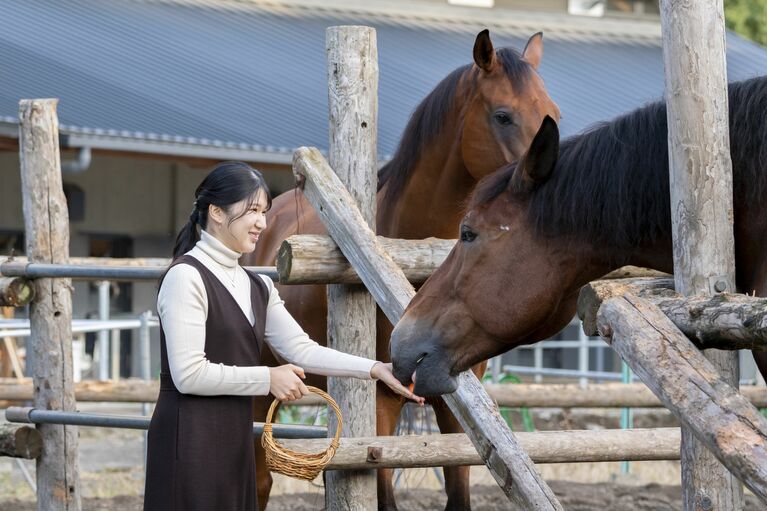 2022年、愛子さまのお誕生日に際してのご近影　宮内庁提供