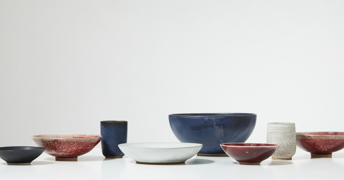 マーガレット・ハウエルから日本人陶芸家のコレクション発売。深紅に彩