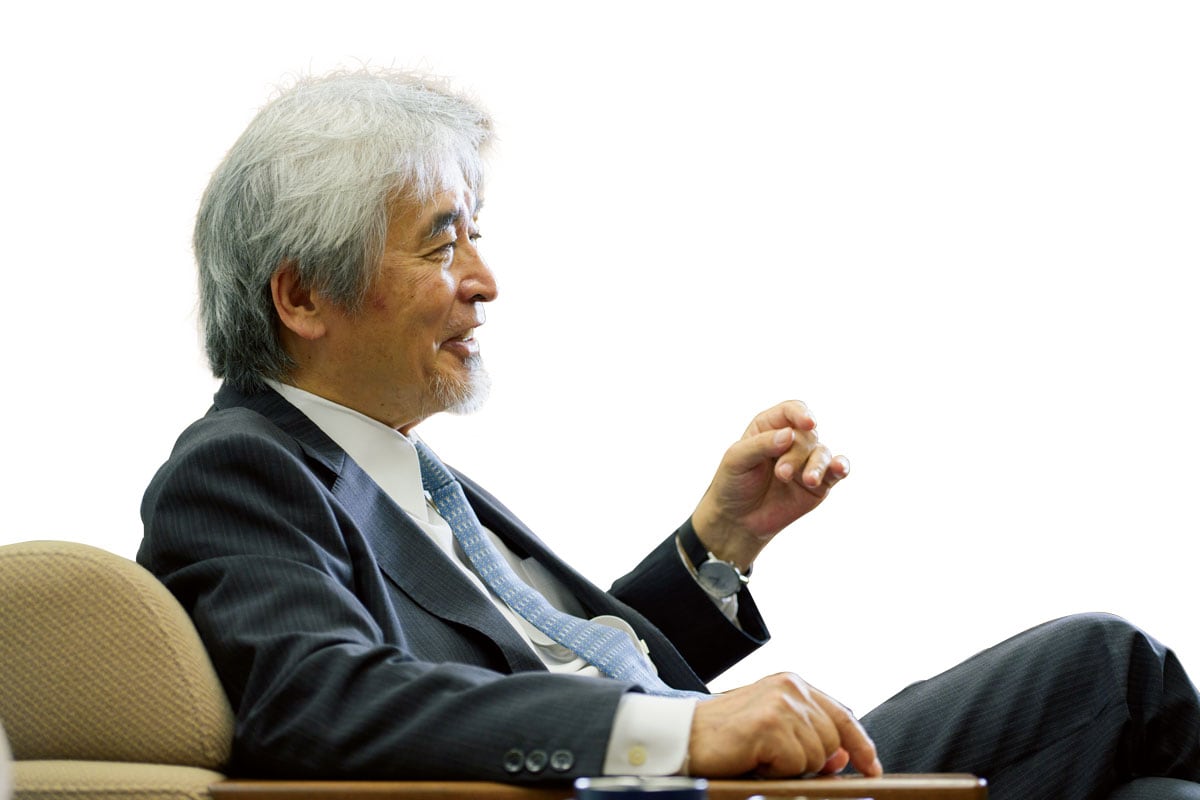山極寿一さん。