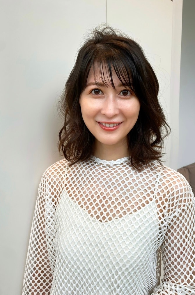 軽やかでキュートなニュアンスミディ。