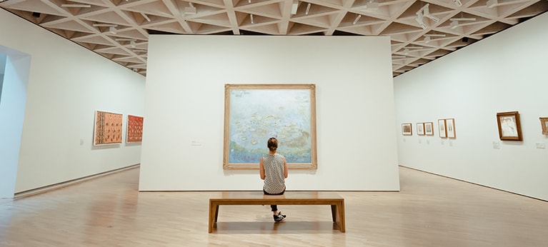 オーストラリア国立美術館。photo:Tourism Australia