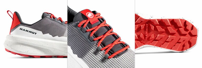 商品名：Aenergy Swiss Hike Low Men＆Women（エナジー スイス ハイク ロー メン＆ウィメン）／価格：24,200円（税込）／重量：395g （UK8.5）／サイズ：22.5cm – 25.5cm （Women）／25.5cm - 28.5cm （Men）