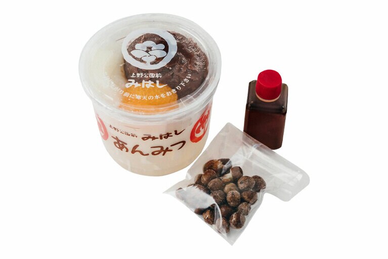 あんみつセット〈4個入り〉1,680円(税込)／みはし