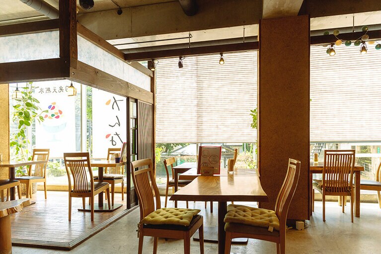 「和kitchen かんな」の店内。