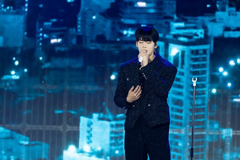 チャウヌ。「KCON JAPAN 2024」© CJ ENM Co., Ltd, All Rights Reserved