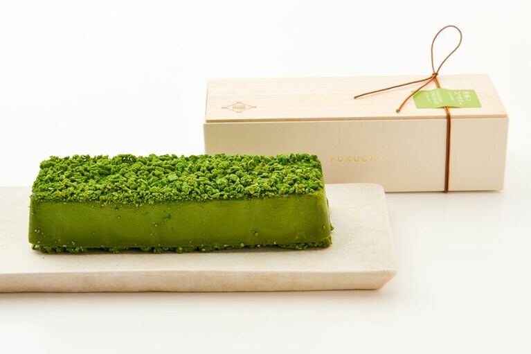 茶寮 FUKUCHA「深蒸しショコラ 宇治抹茶」 1本 4,000円／京都府