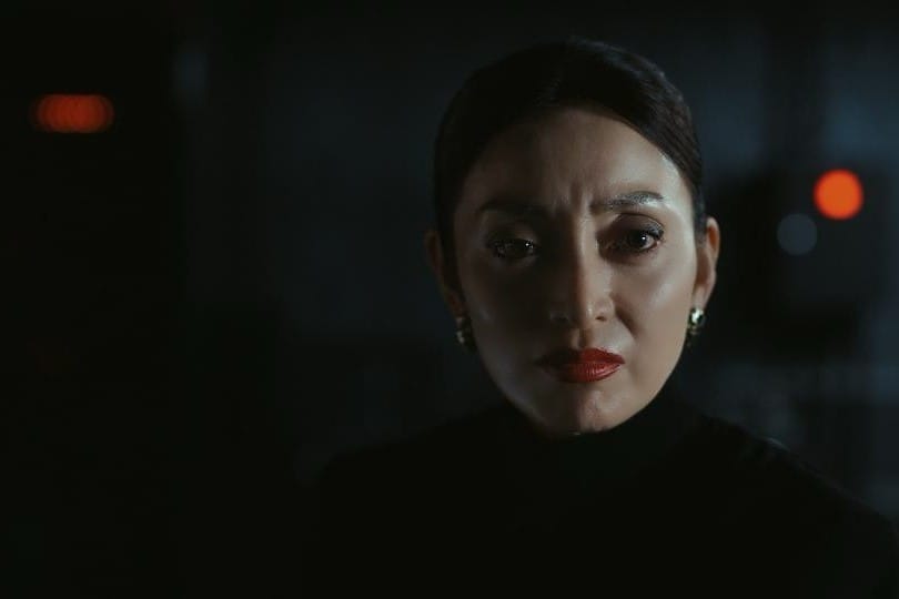 樊林杏（ハン・リンシン）を演じる宮下今日子さんは、八嶋智人さんのパートナーなのだそうだ。ウキウキリアタイしている八嶋さんが思い浮かぶ。日曜劇場『VIVANT』#17より。　©TBS