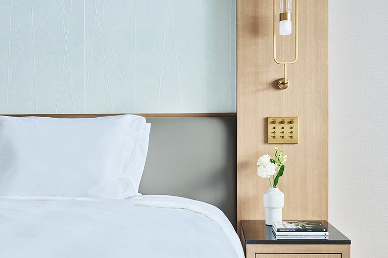 ANAインターコンチネンタル安比高原リゾート［岩手／安比高原］ベッドサイドイメージ。