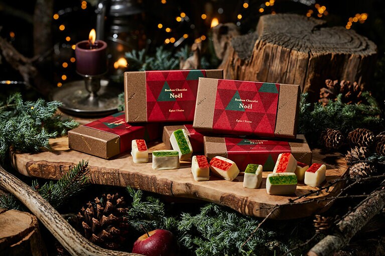 帝国ホテル 東京 ボンボン ショコラ『ノエル』（3,200円）。