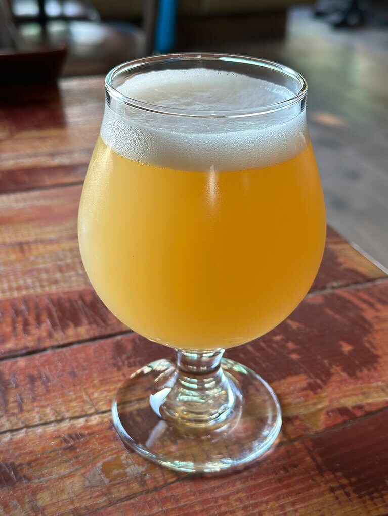 ホワイトビール。