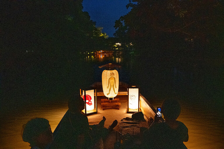 柳川藩主立花邸 御花にて。