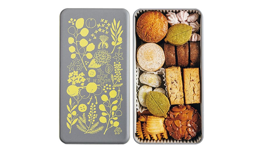 ka ha na 9種のクッキー缶 300g 4,600円／ka ha na-菓葉絆-