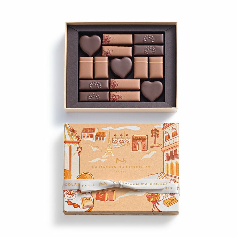 「ボンジュール パリ」ギフトボックス15粒入り。