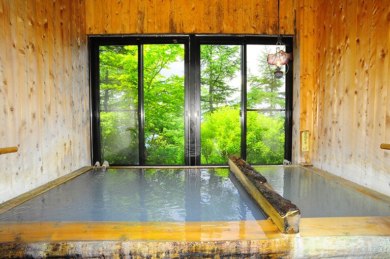 ランプの宿 高峰温泉［長野／高峰温泉］内湯。