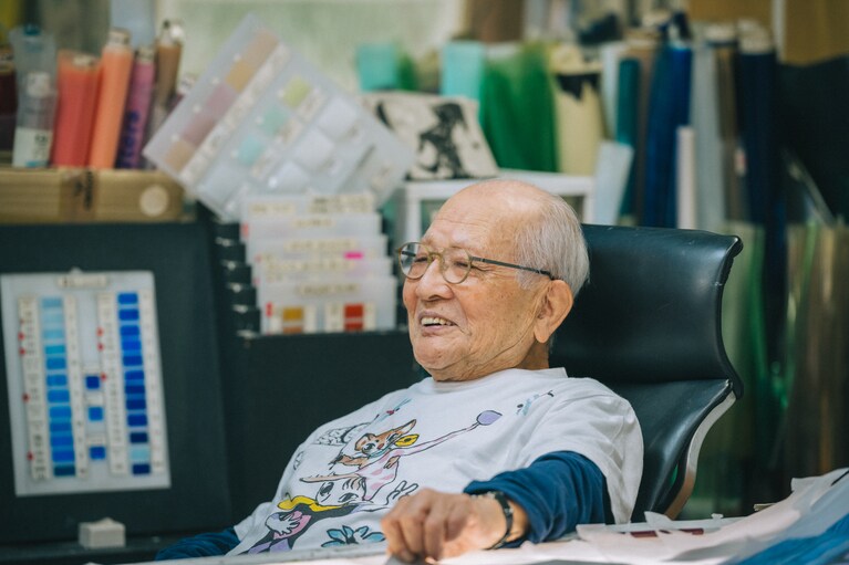 藤城清治さん。