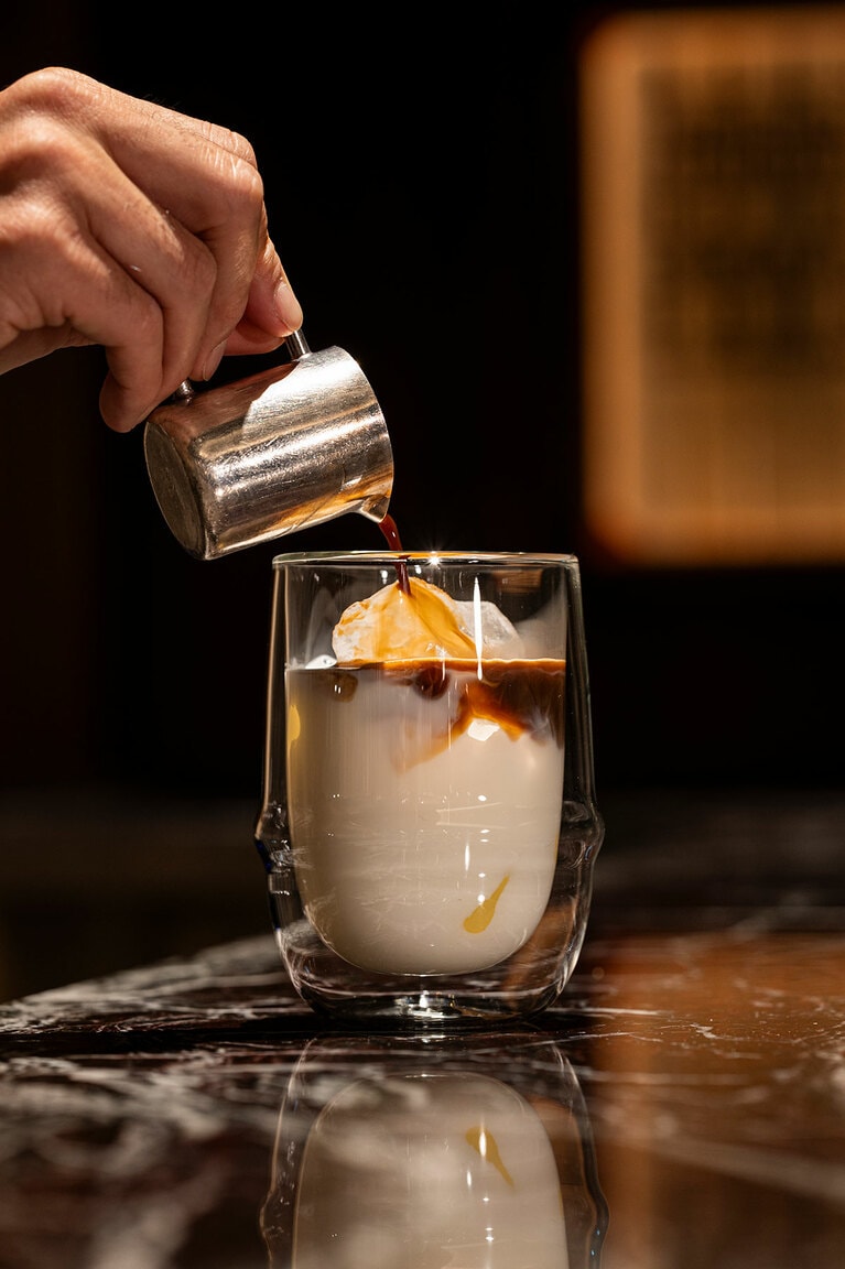 アイス・カフェラテ。