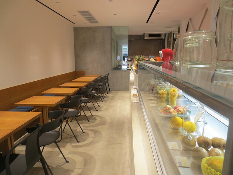 カフェコーナー。