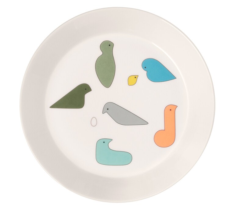 イッタラ×ミナ ペルホネン プレート 21cm バード マルチカラー 3,080円。