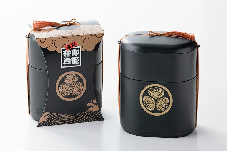 水戸 印籠弁当 各1,000円／お弁当の万年屋