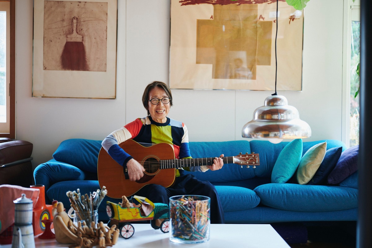 粟辻早重さん（エッセイ『92歳、好き放題で幸せづくし』より）