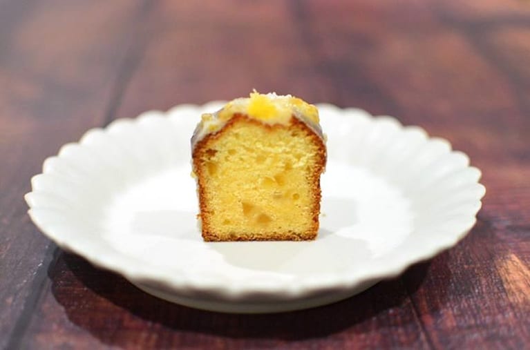 しっとりふわふわの生地。