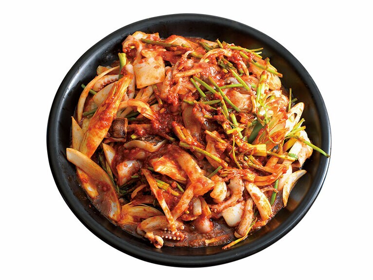 イカプルコギ 1人前W15,000。