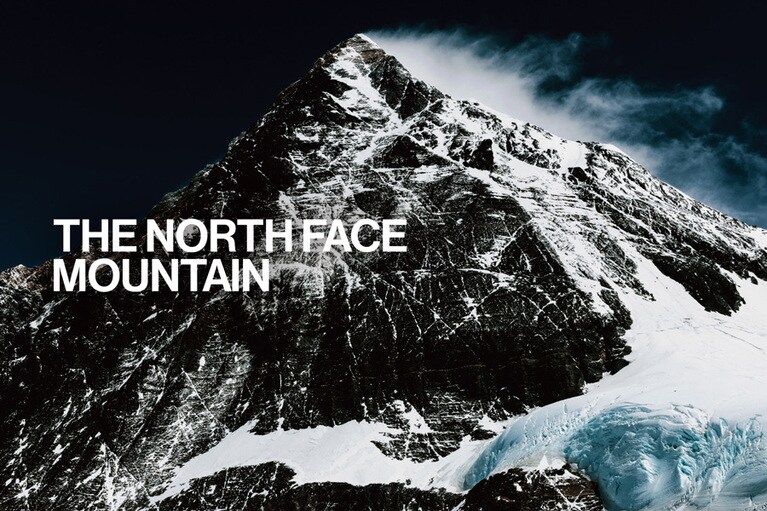 オフラインの店舗で得られる接客・購買体験を EC サイト上で表現した「THE NORTH FACE MOUNTAIN EC サイト」。