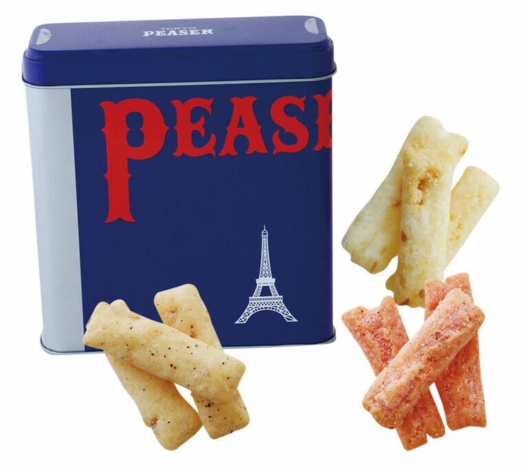 東京ピーセン 6袋 缶入 950円／榮太樓總本鋪　※賞味・消費期限：180日