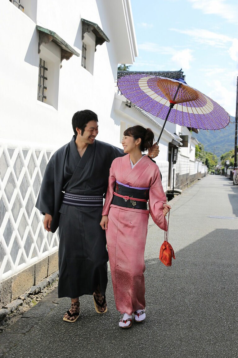 着物ウィークin萩。