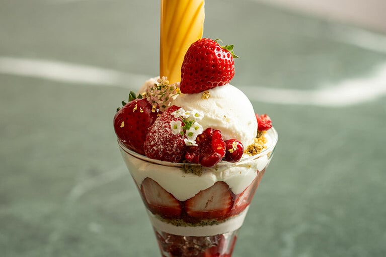 「クープエレアーヴ“あまりん”」5,500円。2024年4月提供。